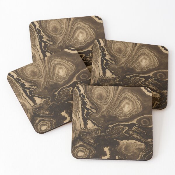 Item preview, Organic Marble Flow in Sepia Tones designed and sold by Loeiza Marik.