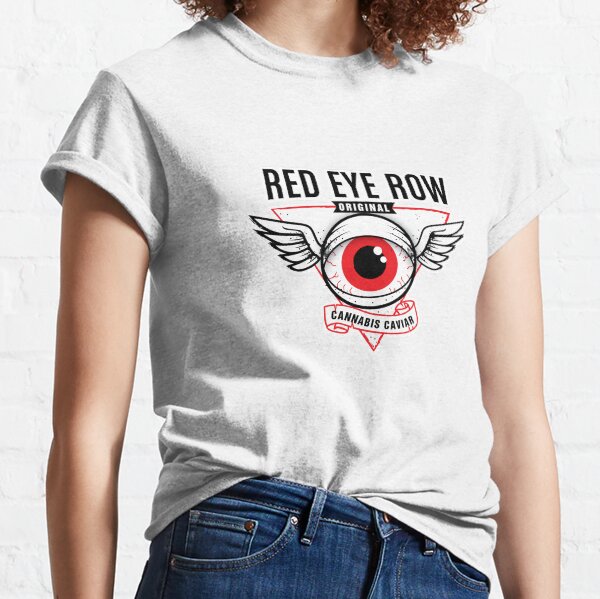 Red Eye Row Label Classic T-Shirt