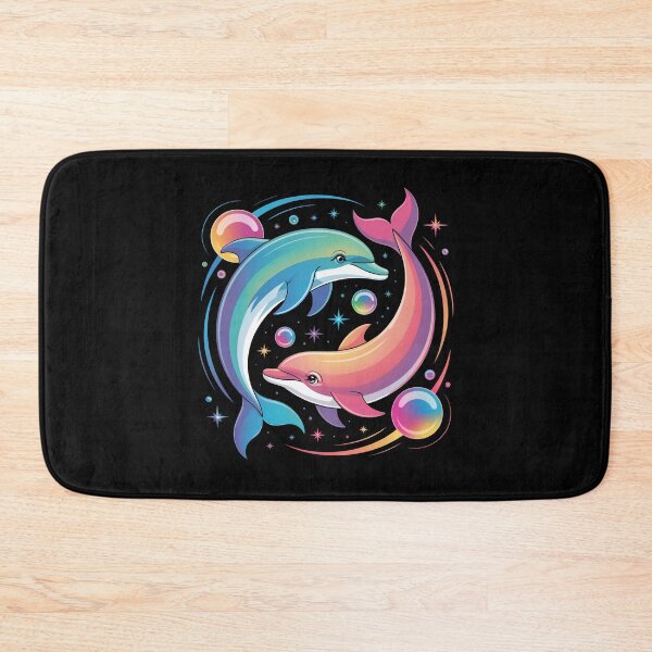 Item preview,  Dolphins in Cosmic  designed and sold by jkrphoto.