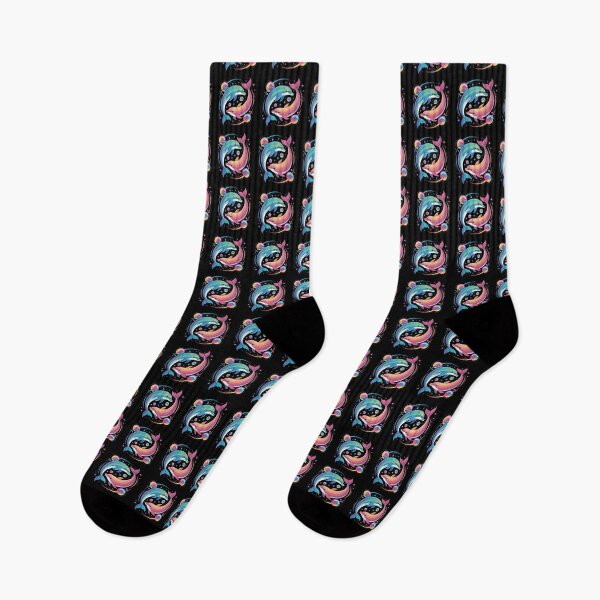 Item preview,  Dolphins in Cosmic  designed and sold by jkrphoto.