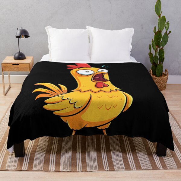 Item preview, Shocked Cartoon Chicken with Wide Eyes designed and sold by By:MarcinK.