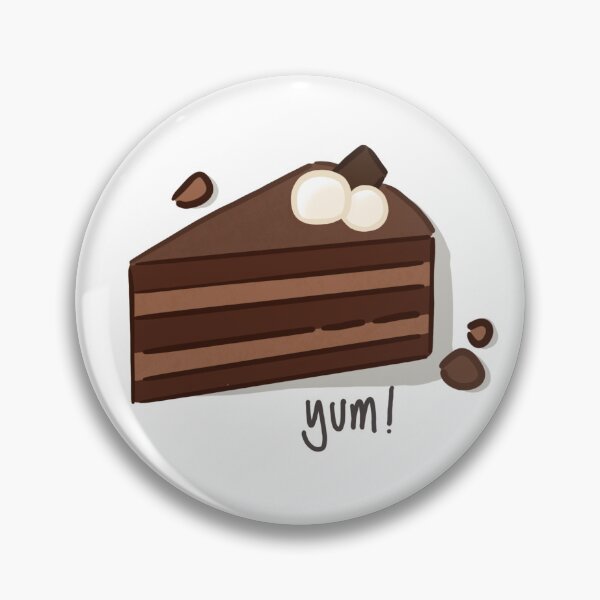 Item preview, Layered Chocolate Cake Slice designed and sold by JenkDesigns.
