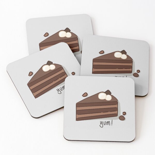 Item preview, Layered Chocolate Cake Slice designed and sold by JenkDesigns.