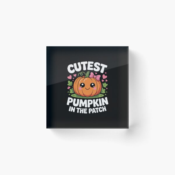 Item preview, Cutest Pumpkin In The Patch Halloween Kids Girl Pumpkin  designed and sold by THagBlue.