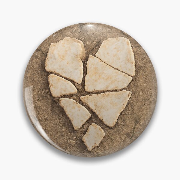 Item preview, “Broken Earth Heart // Found in the Ground” designed and sold by Ash//Stewart.