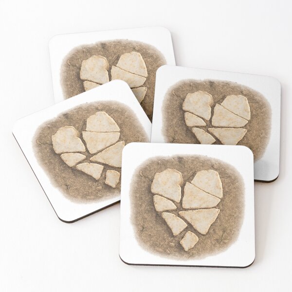 Item preview, “Broken Earth Heart // Found in the Ground” designed and sold by Ash//Stewart.