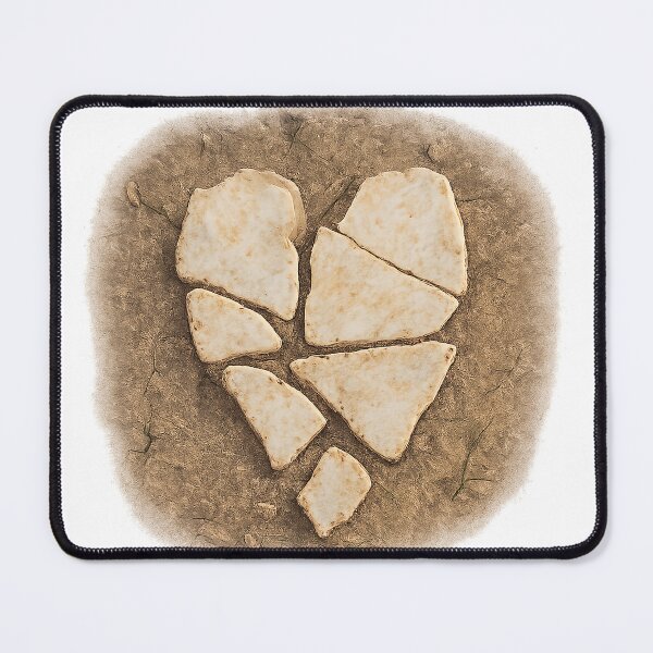 Item preview, “Broken Earth Heart // Found in the Ground” designed and sold by Ash//Stewart.