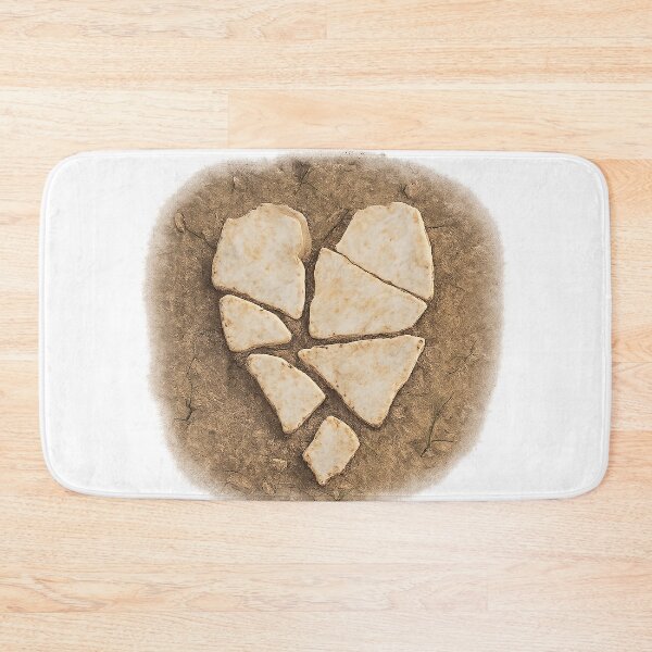 Item preview, “Broken Earth Heart // Found in the Ground” designed and sold by Ash//Stewart.