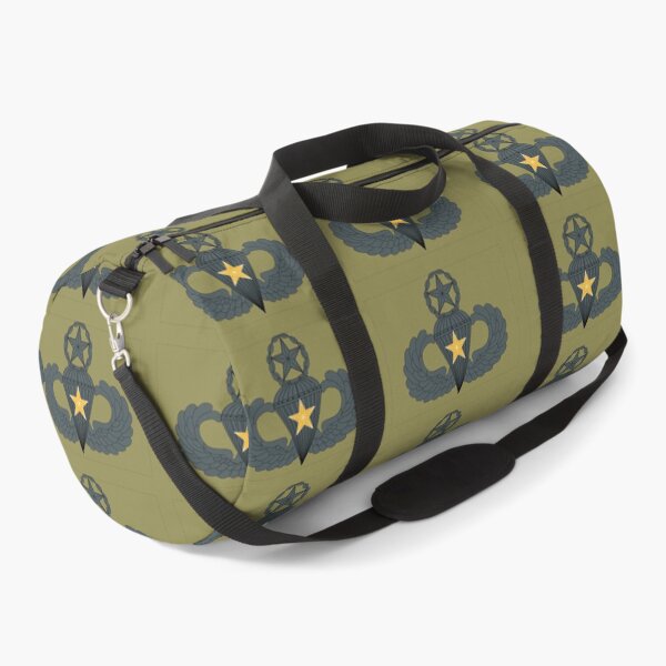 Item preview, Badge - Army - Parachutist - Master - 5 Combat Star - Subdued X 300 designed and sold by Military Insignia Products.
