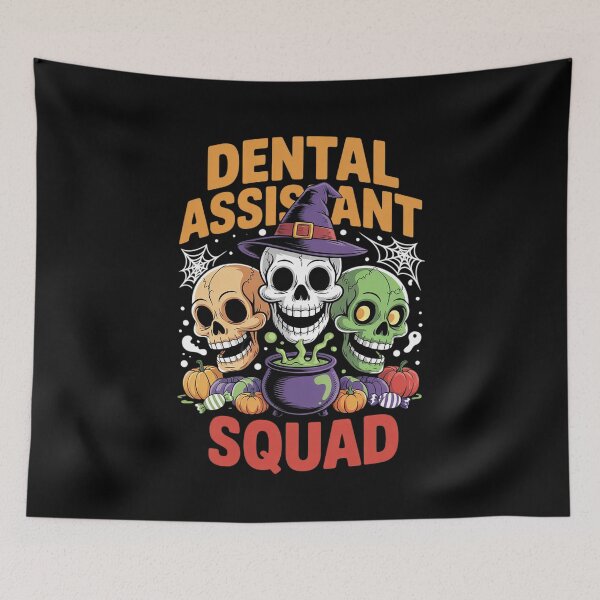 Item preview, Dental Assistant Squad Halloween Dentist Teeth As Witch  designed and sold by THagBlue.