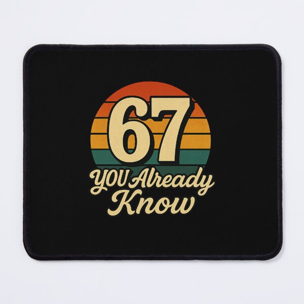 Item preview, Vintage 67 You Already Know Retro Sunset T-Shirt Design designed and sold by DailyDrivesct.