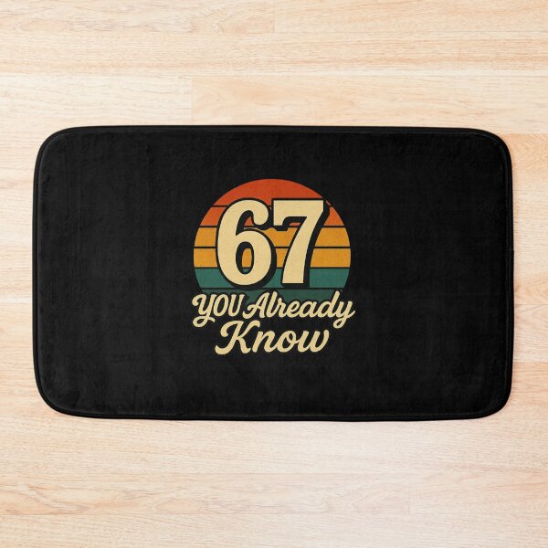 Item preview, Vintage 67 You Already Know Retro Sunset T-Shirt Design designed and sold by DailyDrivesct.