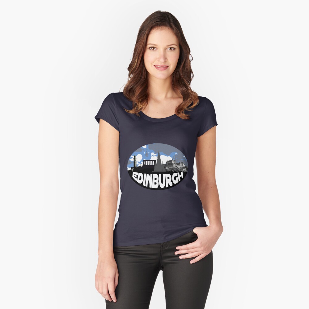 Item preview, Fitted Scoop T-Shirt designed and sold by Thundermonkey.