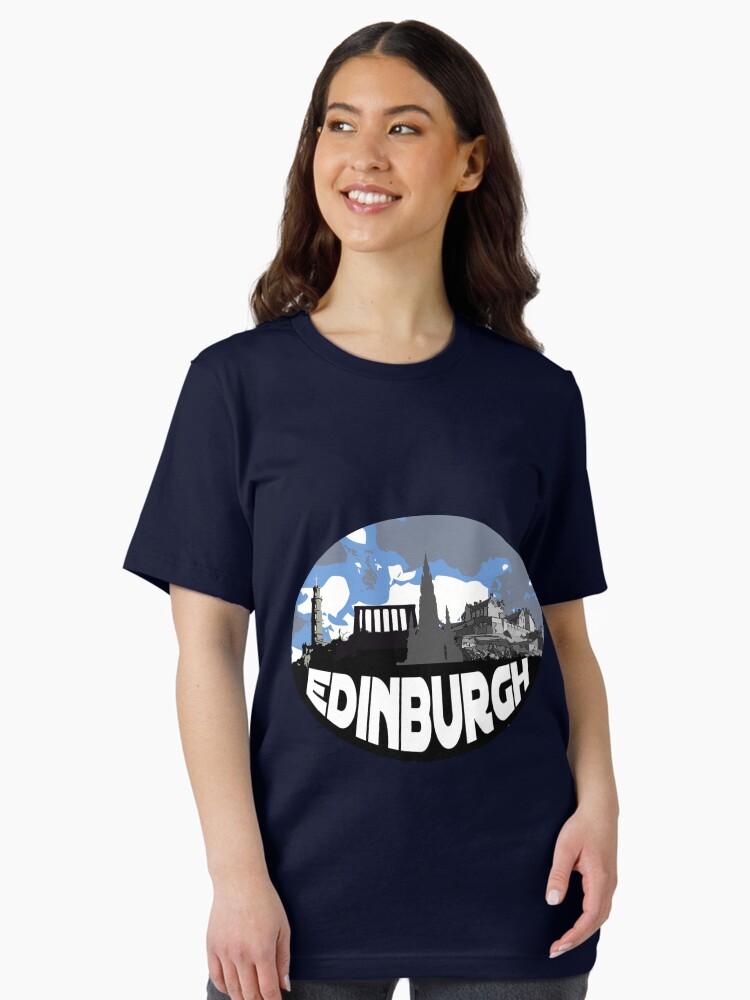Thumbnail 2 of 7, Essential T-Shirt, Edinburgh designed and sold by Thundermonkey.