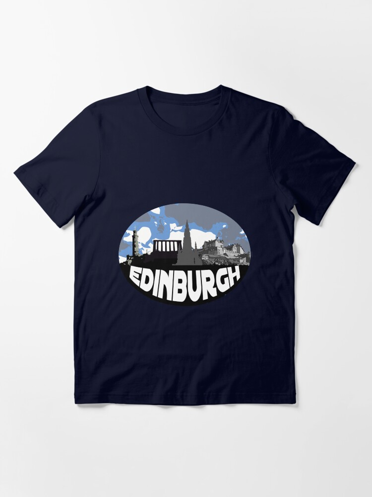 Thumbnail 3 of 7, Essential T-Shirt, Edinburgh designed and sold by Thundermonkey.