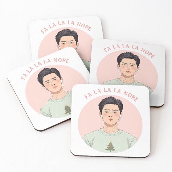 Item preview, Fa La La La Nope – Funny Anti Christmas Mood Design for Him designed and sold by jelonkaa.