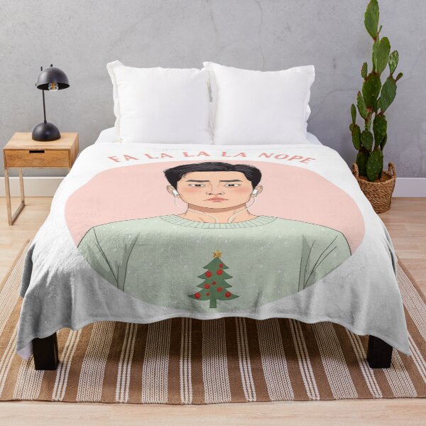 Item preview, Fa La La La Nope – Funny Anti Christmas Mood Design for Him designed and sold by jelonkaa.