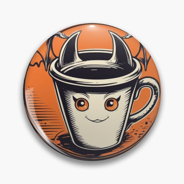 Item preview, ☕ The Creepy Coffee Club – Spooky Halloween Coffee Lovers Design designed and sold by NewDesignForUS.