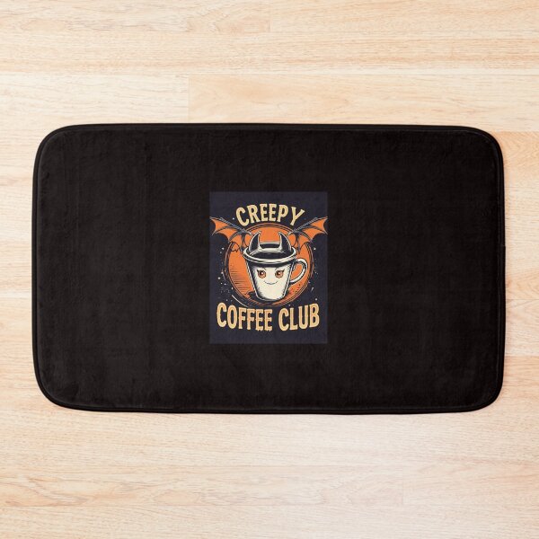 Item preview, ☕ The Creepy Coffee Club – Spooky Halloween Coffee Lovers Design designed and sold by NewDesignForUS.