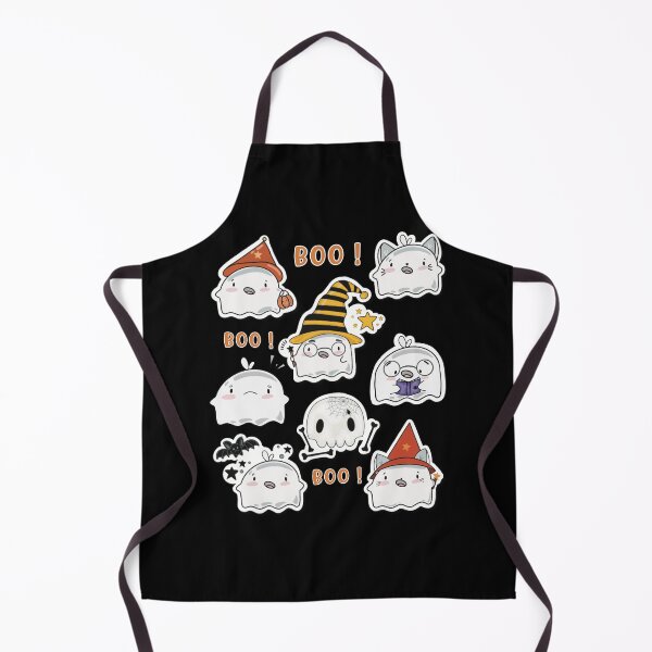 Item preview, Cute Ghosts, Spooky Season, Boo, Magic, Magic Friends, Cozy Friends designed and sold by SaSzArt.