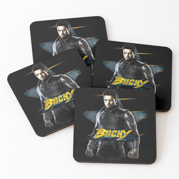 Item preview, Bucky Barnes Thunderbolts Winter Soldier Sebastian Stan Avengers Superhero designed and sold by serqeydoomunf.
