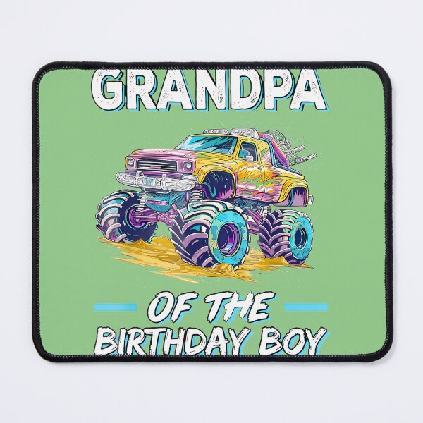 Item preview, Grandpa Of The Birthday Boy Monster Truck Birthday Boy Bdaypng By Merch, Limited Edition, Perfect G designed and sold by BROSHERYLSHOP.