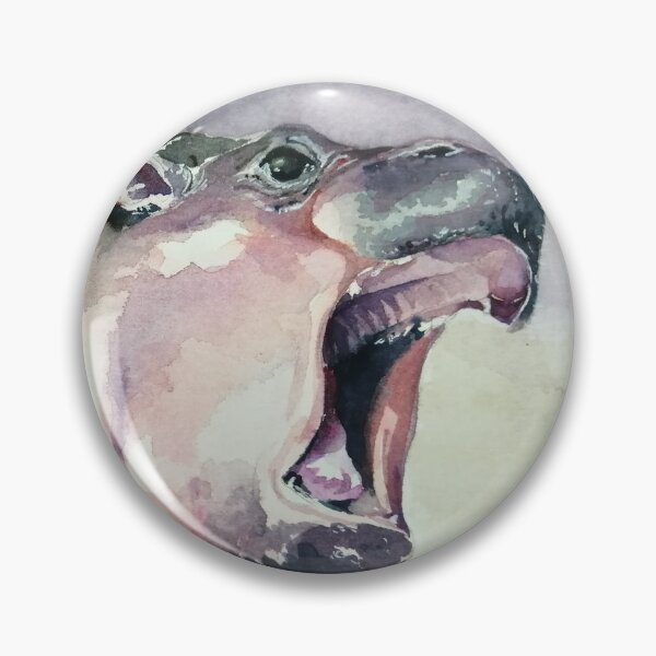 Item preview, Angry Moodeng the baby hippo designed and sold by popera.