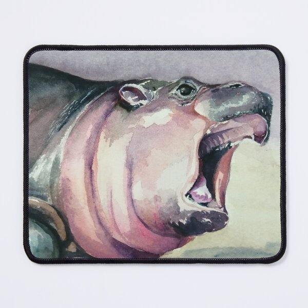 Item preview, Angry Moodeng the baby hippo designed and sold by popera.