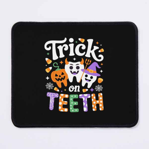 Item preview, Dental Halloween Trick Or Teeth Doctor Dentist RDH Pumpkin designed and sold by THagBlue.