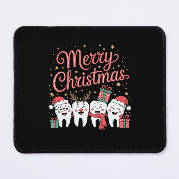 Item preview, Dental Hygiene Christmas Toothmas Santa Hat Tooth Dentist designed and sold by THagBlue.