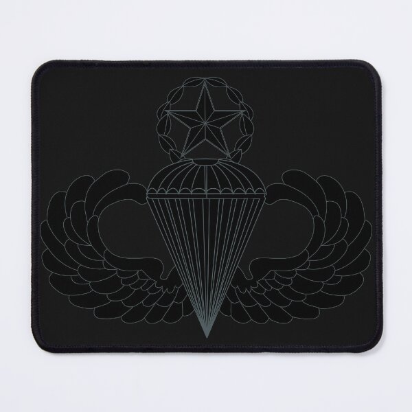Item preview, Badge - Army - Parachutist - Master - Black Metal X 300 designed and sold by Military Insignia Products.