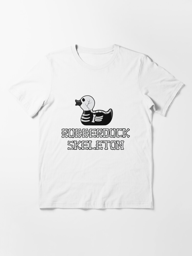 Alternate view of Rubberduck Skeleton - Funny Duck Gift Essential T-Shirt