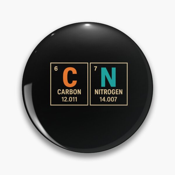 Item preview, Periodic Table CN – Carbon & Nitrogen Elements designed and sold by DailyDrivesct.