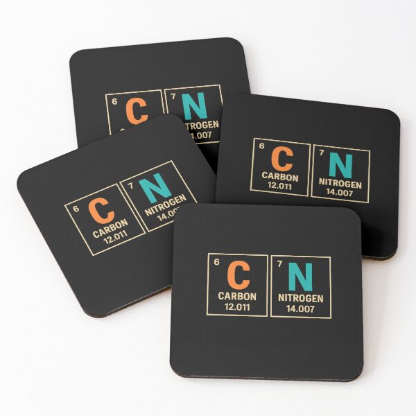 Item preview, Periodic Table CN – Carbon & Nitrogen Elements designed and sold by DailyDrivesct.