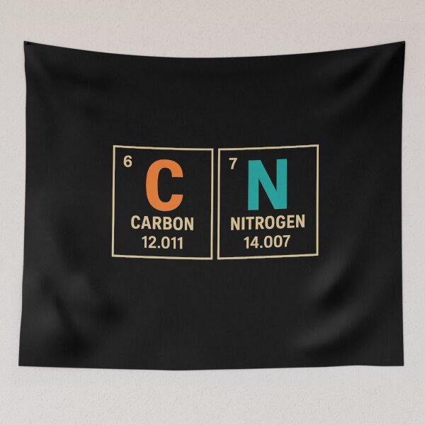 Item preview, Periodic Table CN – Carbon & Nitrogen Elements designed and sold by DailyDrivesct.