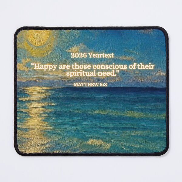 Item preview, 2026 Yeartext JW, Beach designed and sold by IvaRenee.