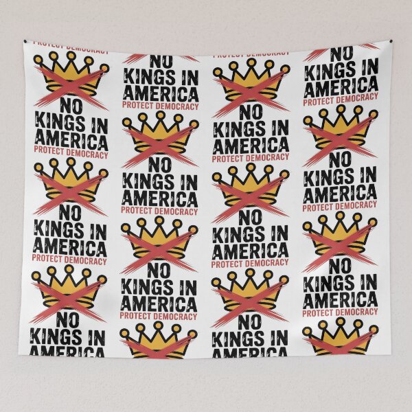 Item preview, No Kings in America Protect Democracy designed and sold by BLZART.