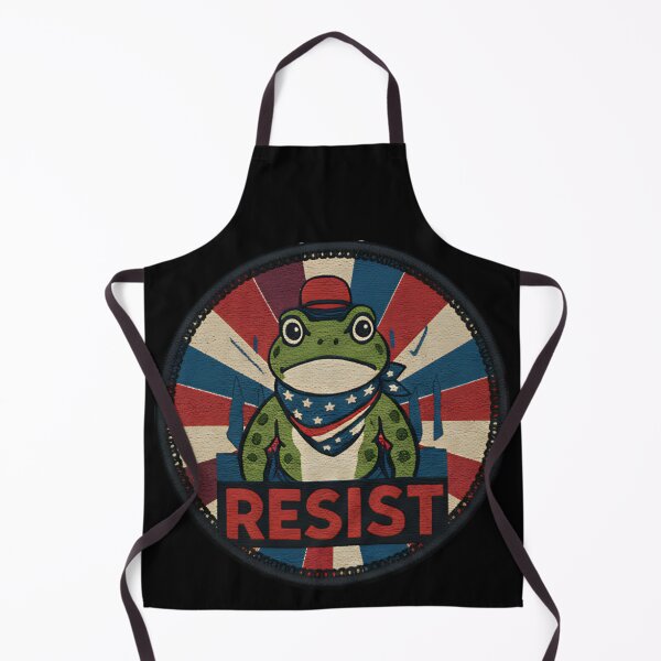 Item preview, Resist Patriotic Frog Retro Portland Frog Brigade Design For Freedom Activist Lovers And Protest Art Fans designed and sold by ArtDesignTp.