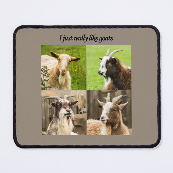 Item preview, I Just Really Like Goats designed and sold by Jane Stanley Photography.
