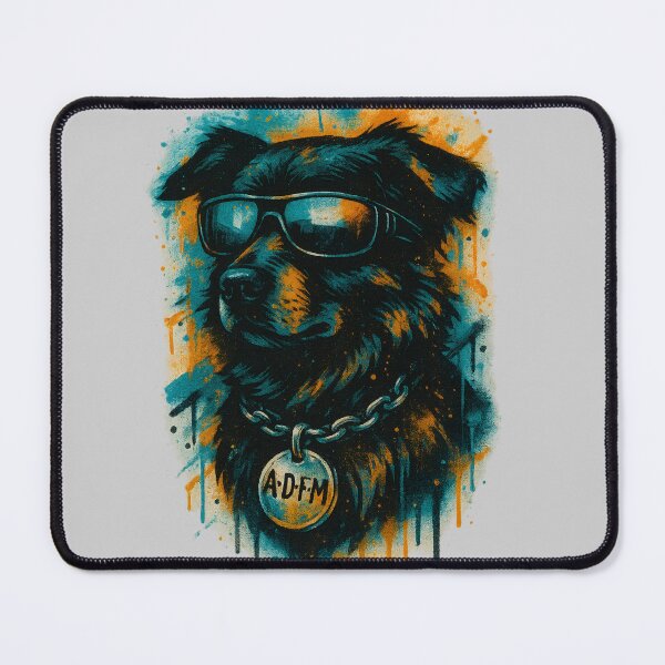 Item preview, Urban Freddie – Cool Graffiti Dog | Street Style with Sunglasses designed and sold by Doublereed.