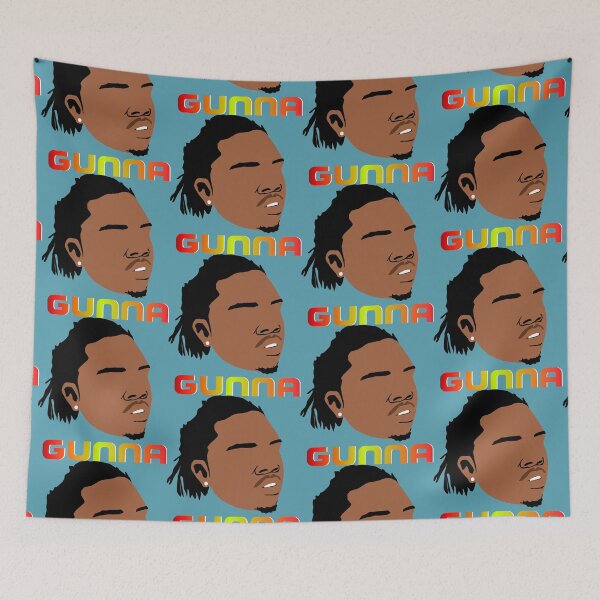 Item preview, Gunna illustration designed and sold by ZooStateofMind.