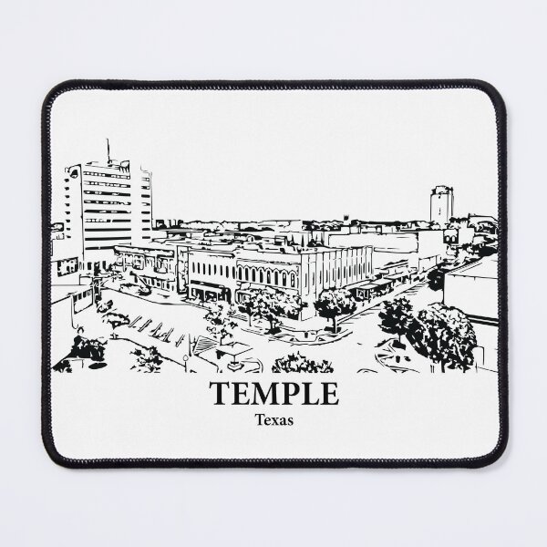Item preview, Temple - Texas designed and sold by Lakeric Cityscapes.