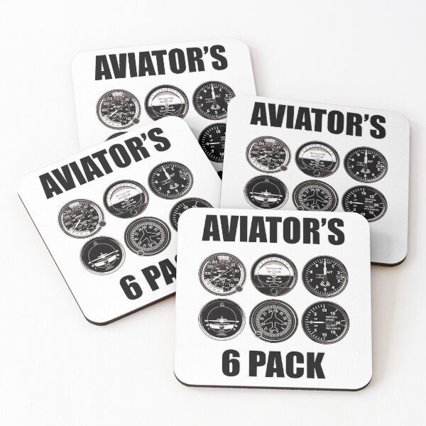 Item preview, Aviator's 6 Pack designed and sold by mctavares60.