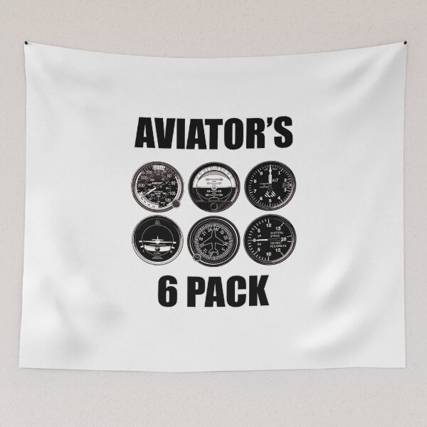 Item preview, Aviator's 6 Pack designed and sold by mctavares60.