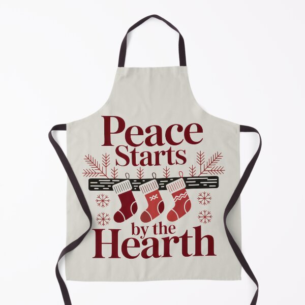 Item preview, Serene Christmas Hearth – Minimal Rustic Beauty designed and sold by SplashTastic.