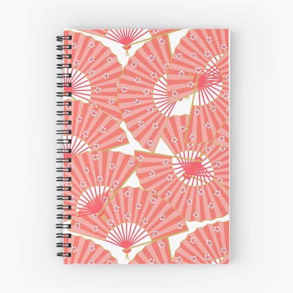 Item preview, Japanese Pink Geisha Fans Pattern designed and sold by HotHibiscus.