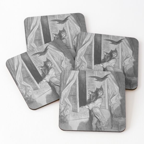 Item preview, El cuervo - Gustave Doré designed and sold by forgottenbeauty.