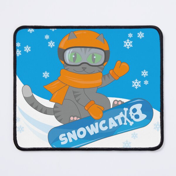 Item preview, snowboard cat designed and sold by A-mici-marina.