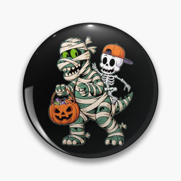 Item preview, Skeleton Riding Dancing Dab Dinosaur T rex Halloween Funny designed and sold by BakeryDozen.