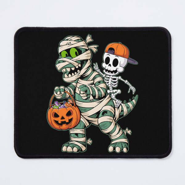 Item preview, Skeleton Riding Dancing Dab Dinosaur T rex Halloween Funny designed and sold by BakeryDozen.